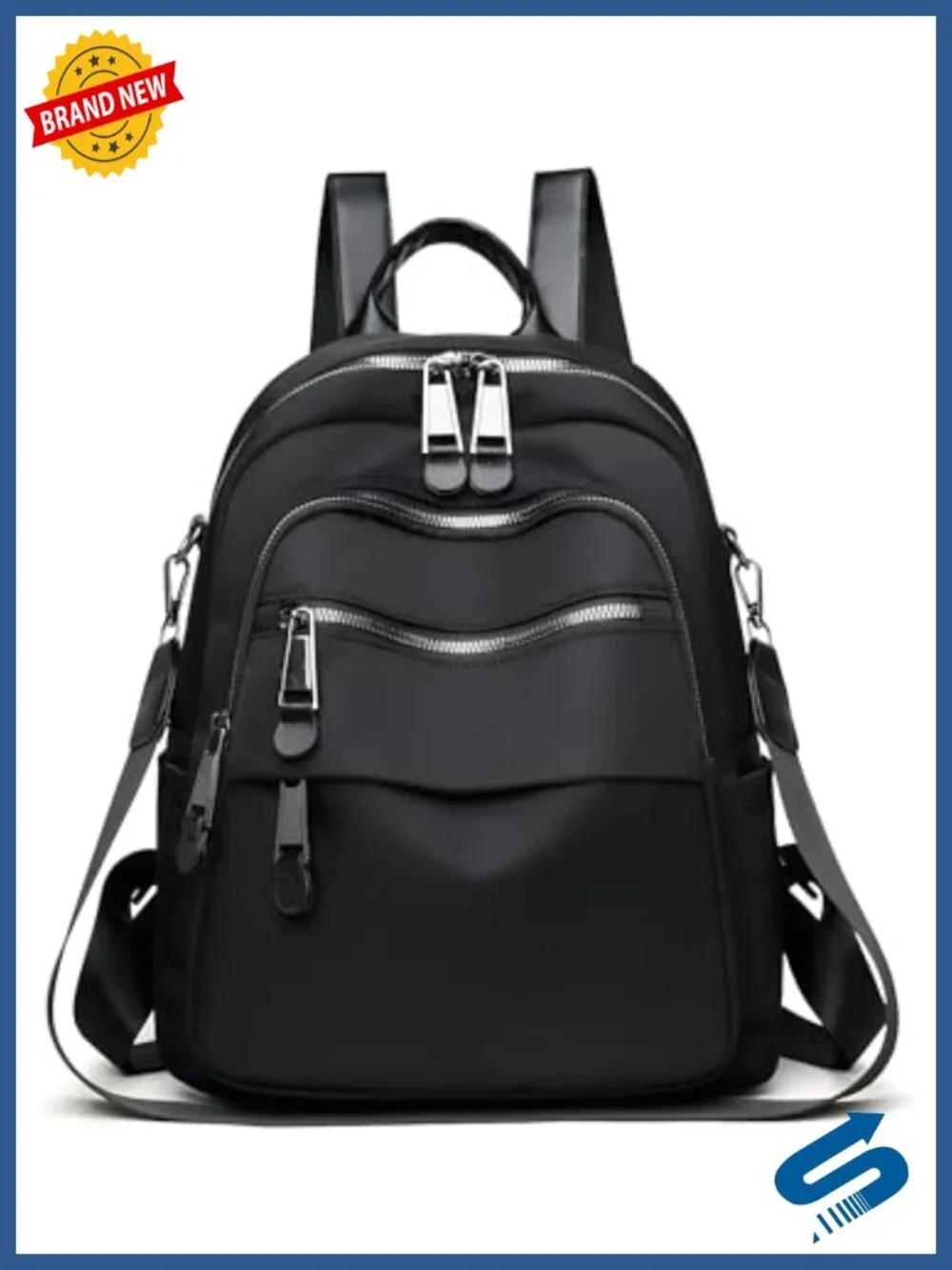 Waterproof Mini Backpack for Women, Lightweight Casual Daypack, Travel School